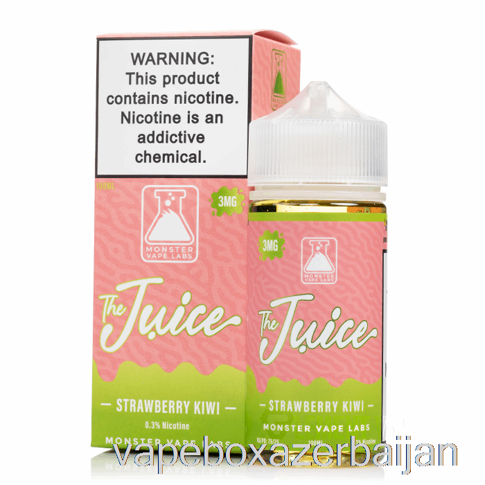 Vape Box Azerbaijan Strawberry Kiwi - The Juice - 100mL 3mg